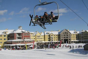 okemo ski resort ski in and out  hotels